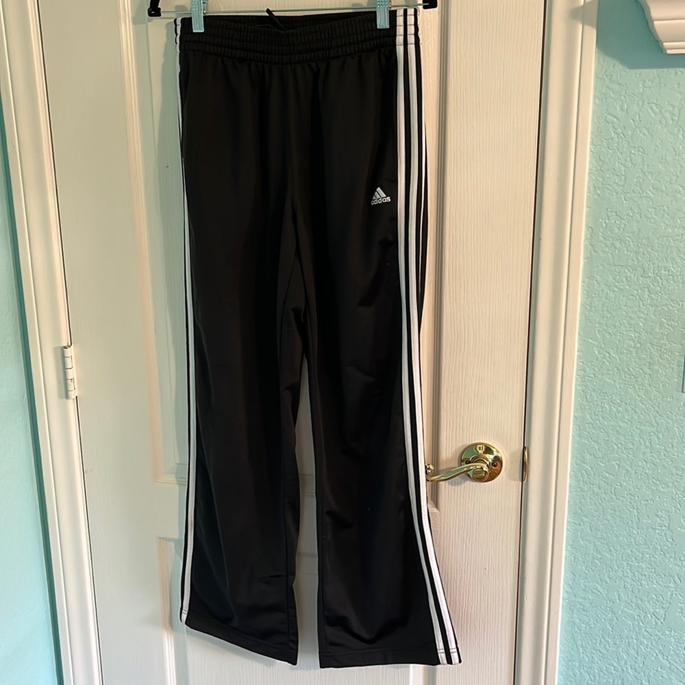 Adidas Black & White Athletic Pants